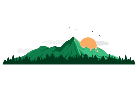 a mountain
